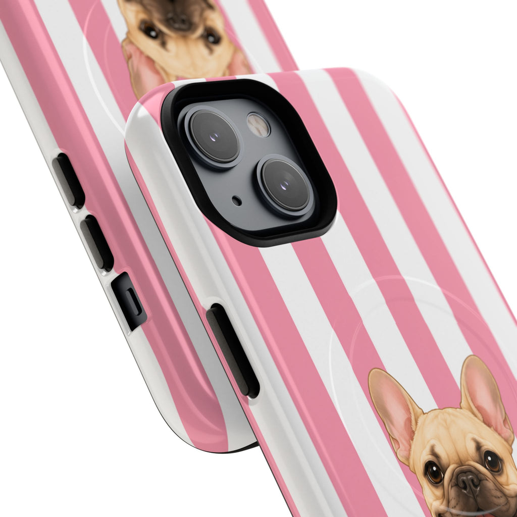 Ooh La La , Cabana Frenchie- Tough Magnetic Phone Case