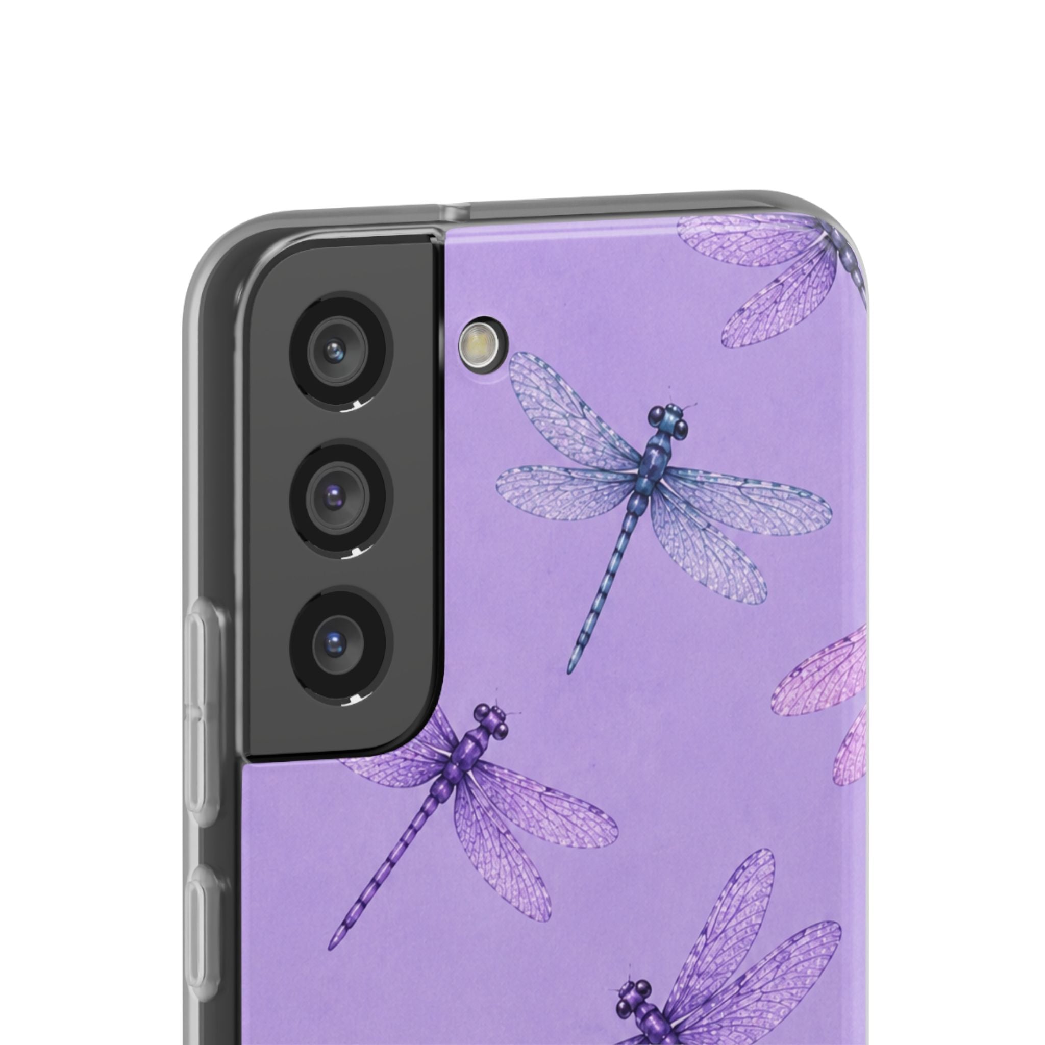 Lavender Dragonfly Dreams-Flexi iPhone & Samsung Phone Case
