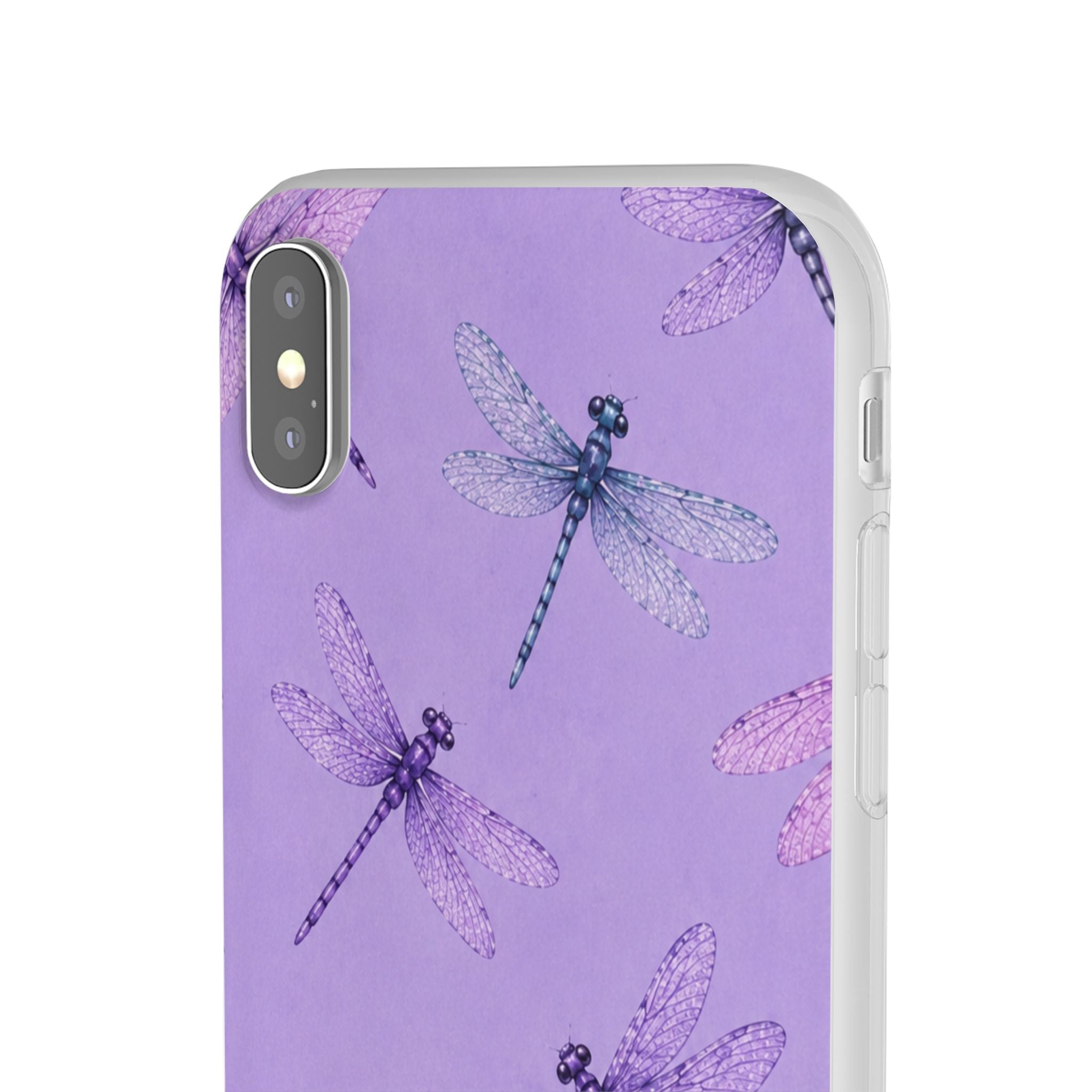 Lavender Dragonfly Dreams-Flexi iPhone & Samsung Phone Case