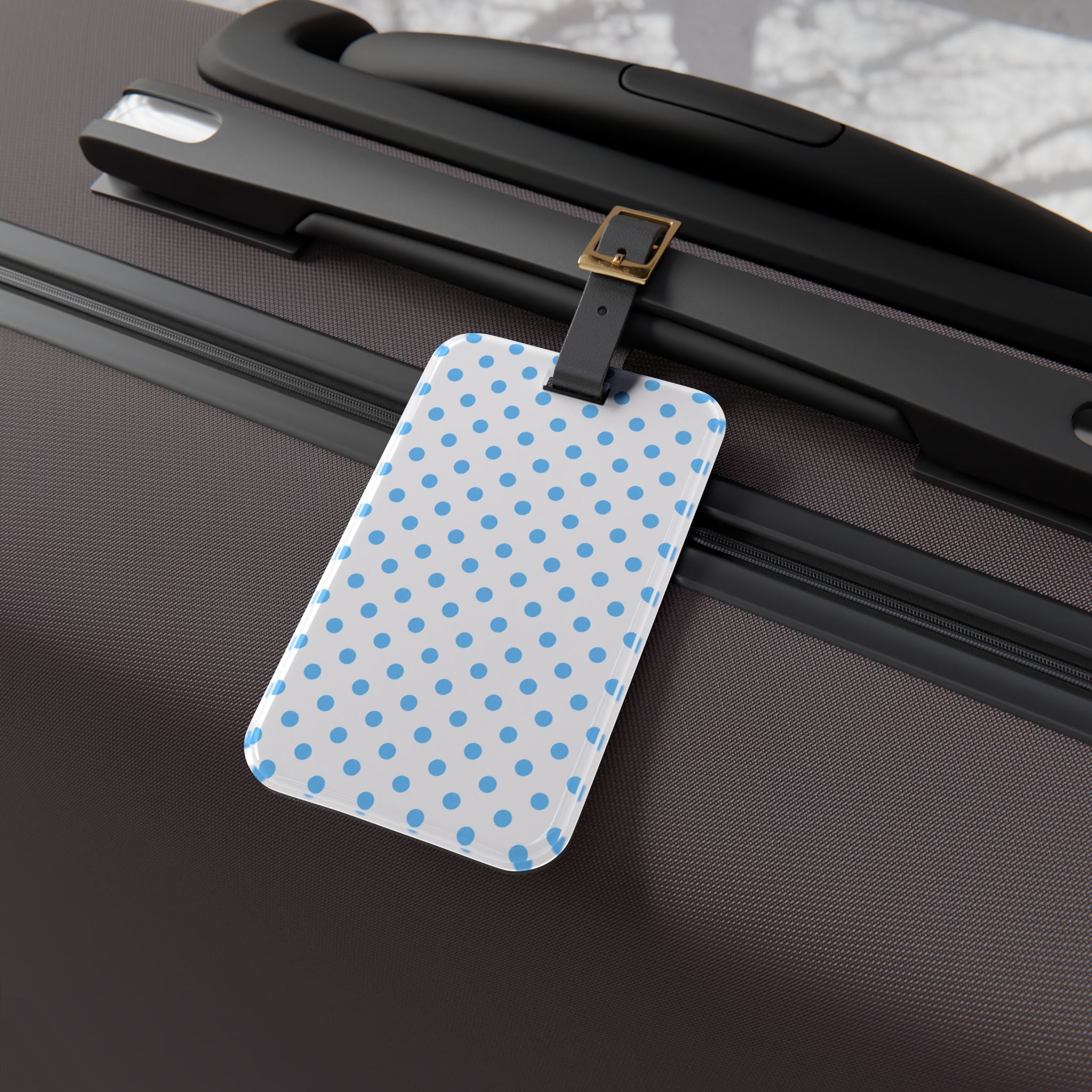 Poolside Polka-Luggage Tag