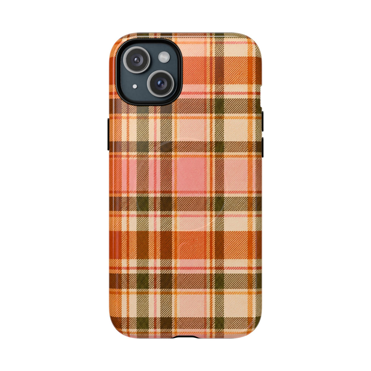 Hello Fall Plaid -Tough Magnetic Phone Case