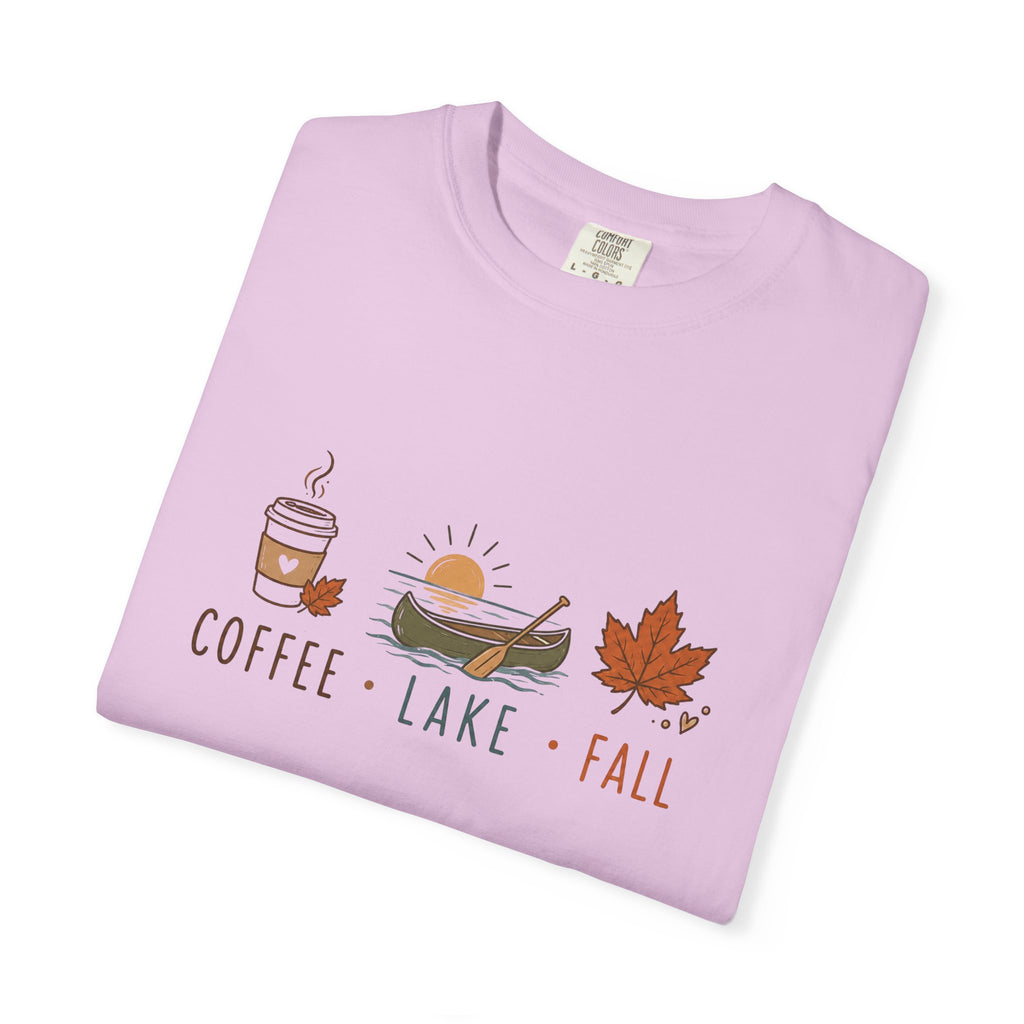 Coffee • Lake • Fall – Comfort Colors® Tee