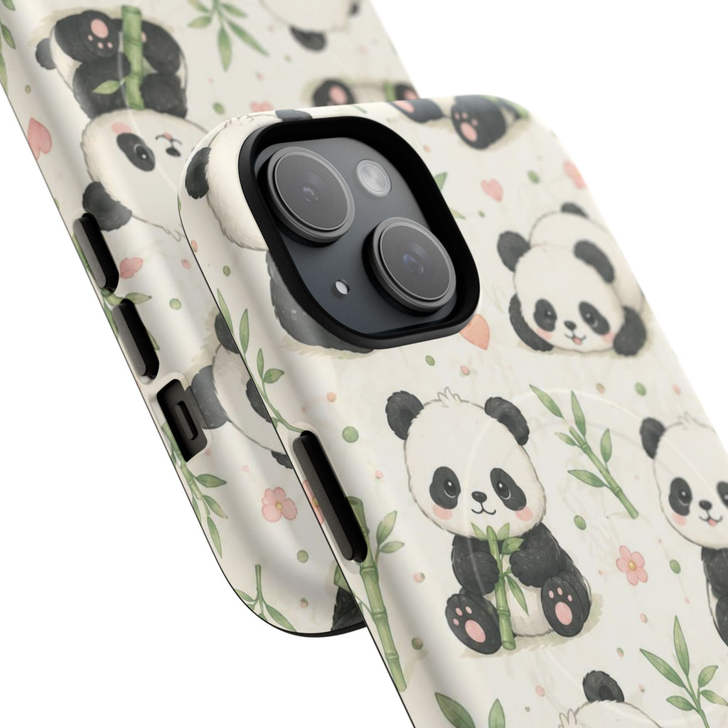 Bamboo-zled by Cuteness- Tough Magnetic Phone Case