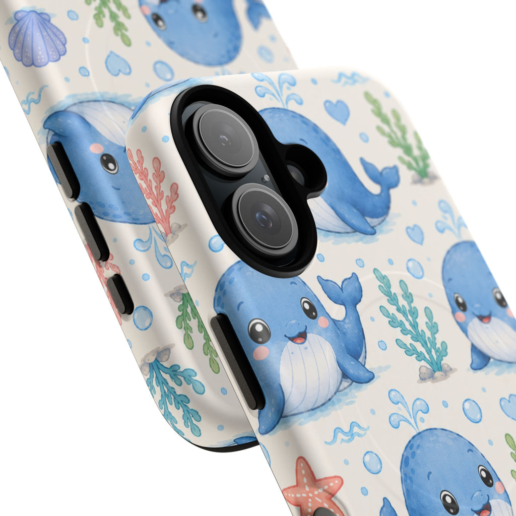 Whale Watching from the Cabana- Tough Magnetic Phone Case