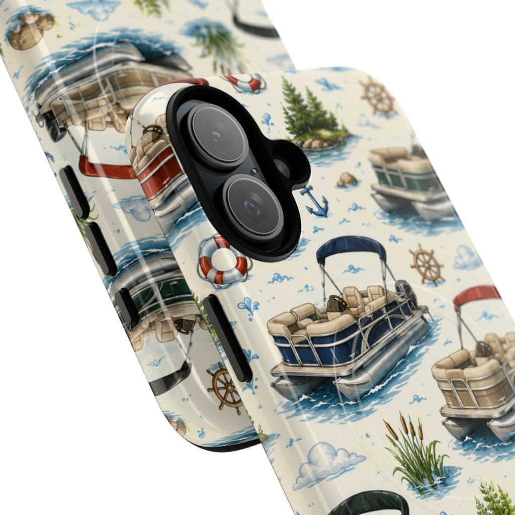 The Pontoon Cabana Club- Tough Magnetic Phone Case