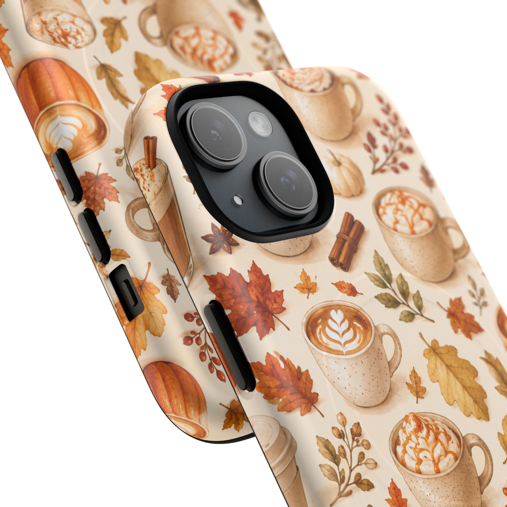 Fall in Love Latte-Tough Magnetic Phone Case