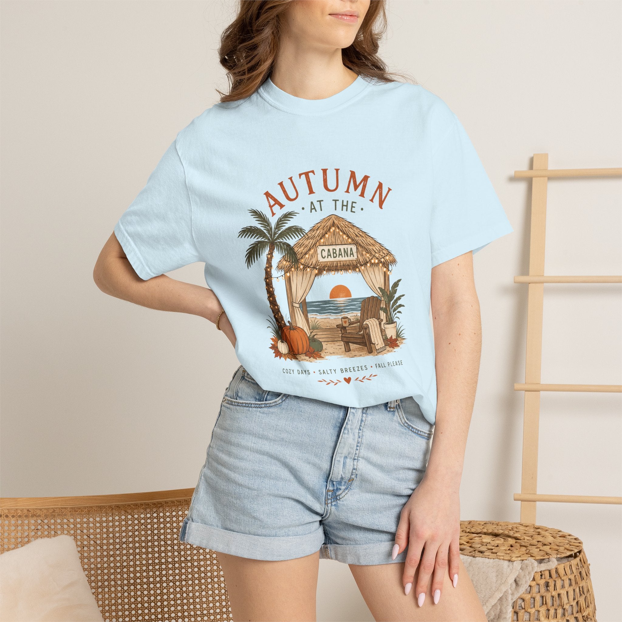 Autumn at the Cabana – Comfort Colors® Tee