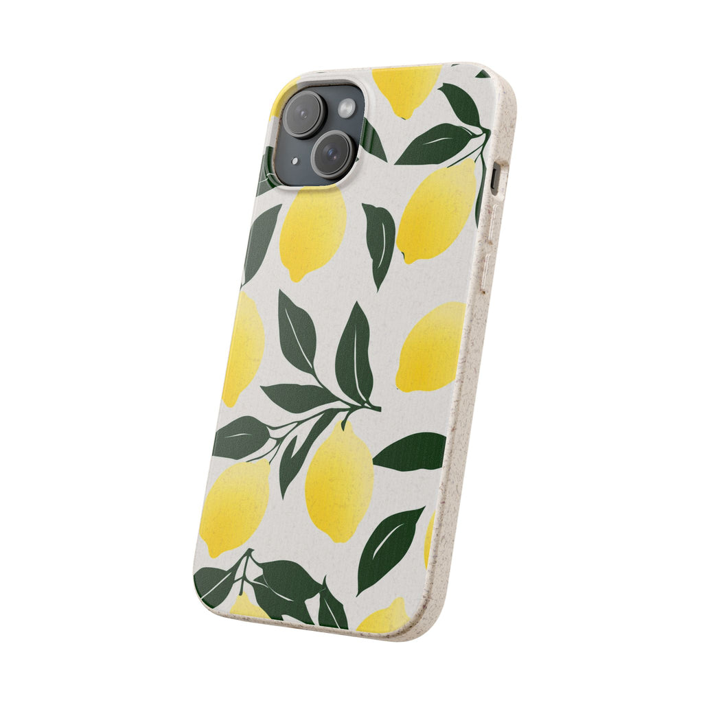 Lemon Escape - Eco-Friendly Biodegradable Phone Case