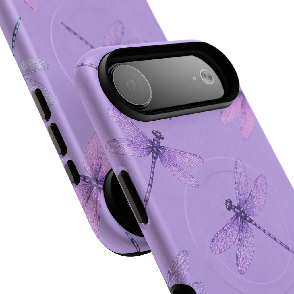 Lavender Dragonfly Dreams – Tough Magnetic Phone Case