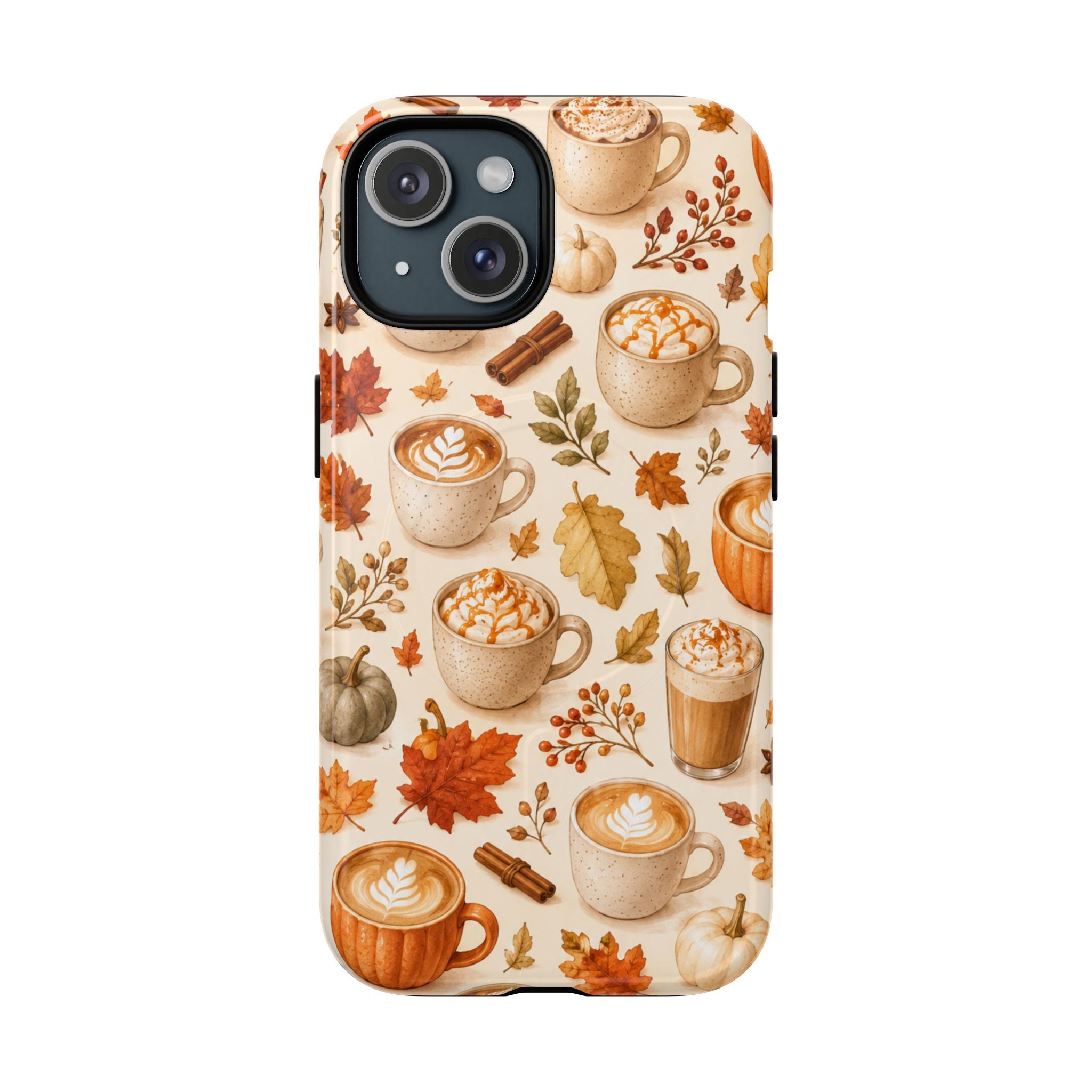 Fall in Love Latte-Tough Magnetic Phone Case