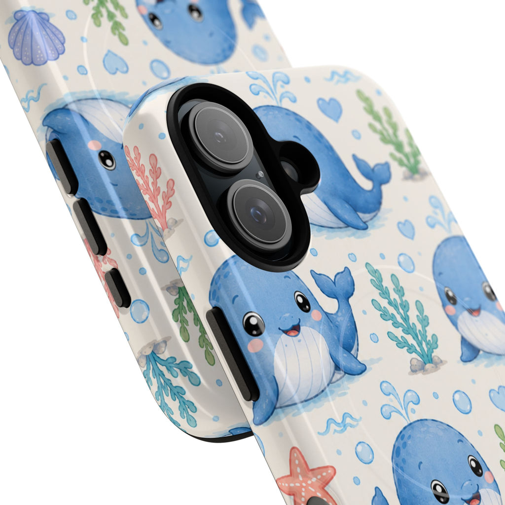 Whale Watching from the Cabana- Tough Magnetic Phone Case