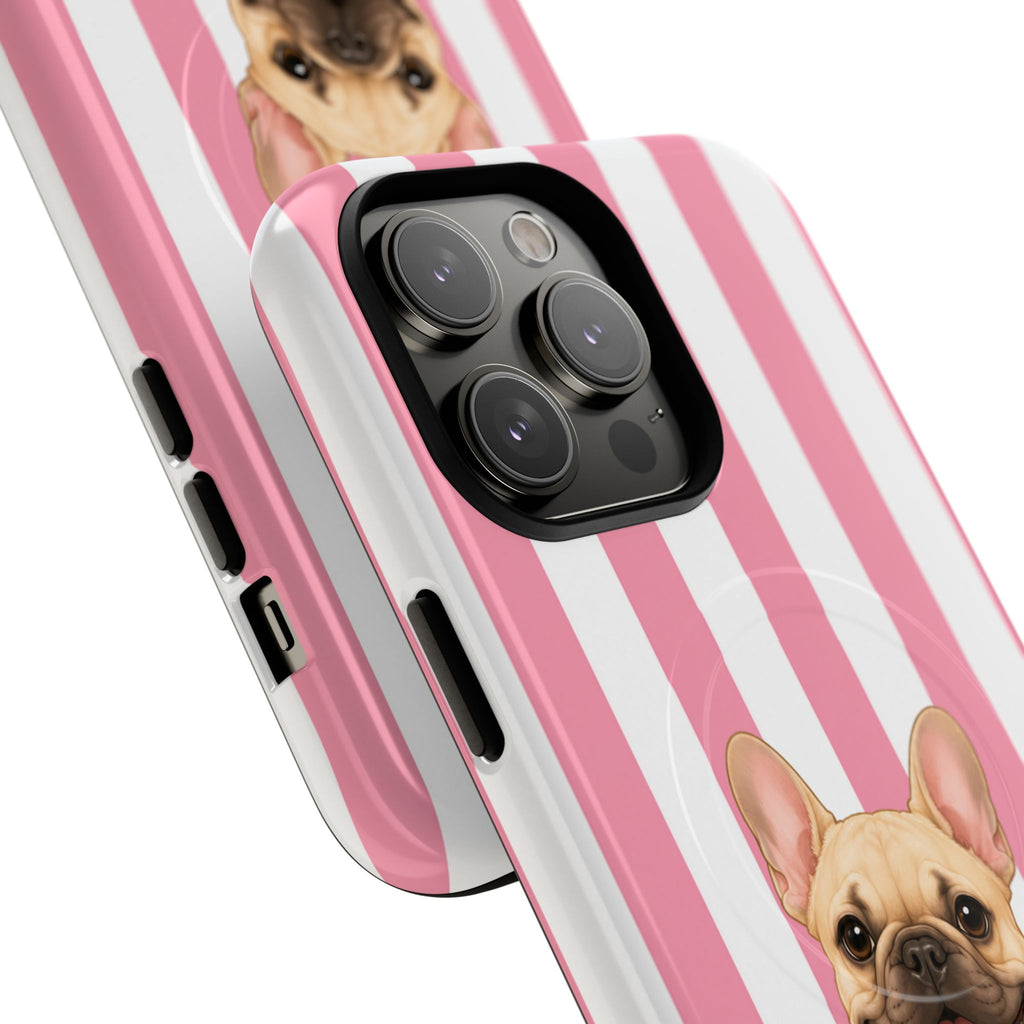 Ooh La La , Cabana Frenchie- Tough Magnetic Phone Case