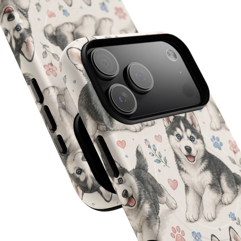 Talk Husky to Me- Tough Magnetic Phone Case