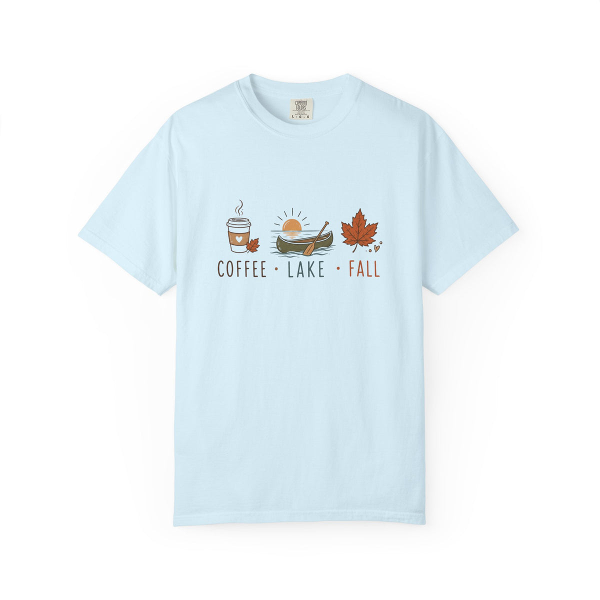 Coffee • Lake • Fall –T-Shirt