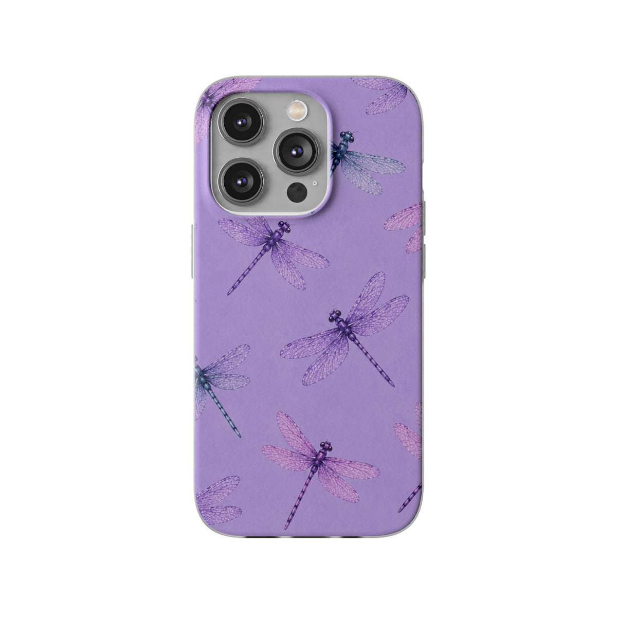 Lavender Dragonfly Dreams-Flexi iPhone & Samsung Phone Case
