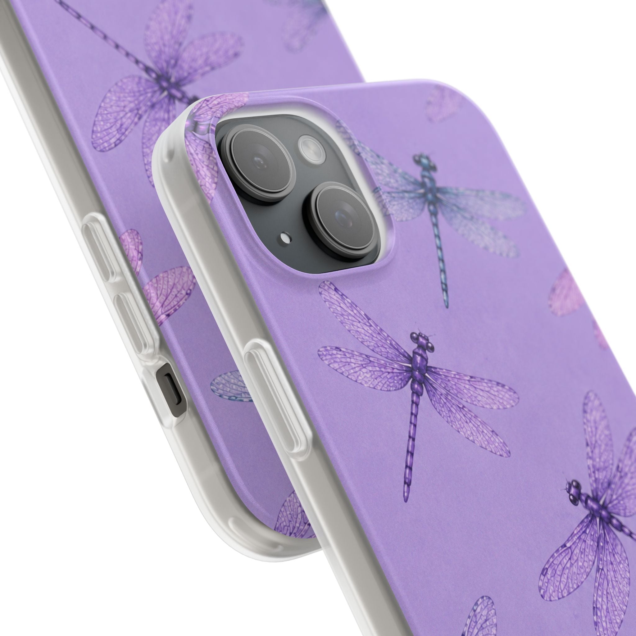 Lavender Dragonfly Dreams-Flexi iPhone & Samsung Phone Case