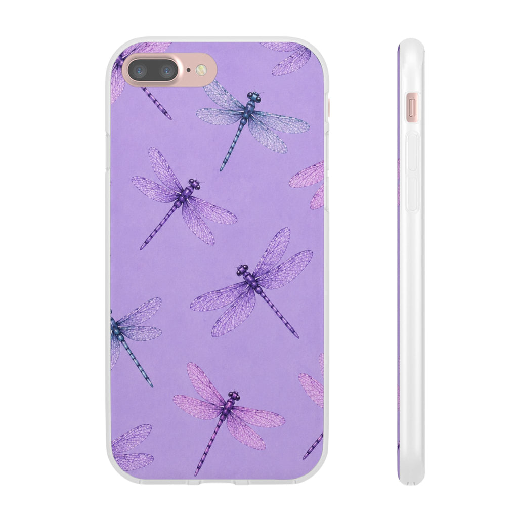Lavender Dragonfly Dreams-Flexi iPhone & Samsung Phone Case