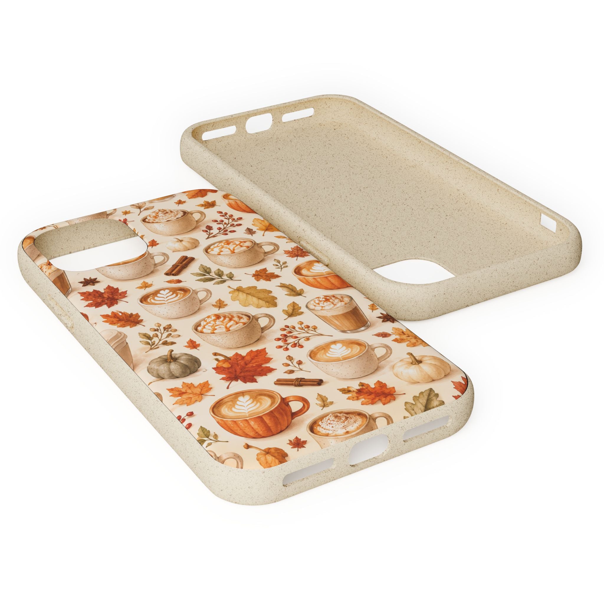 Fall in Love Latte- Eco-Friendly Biodegradable Phone Case
