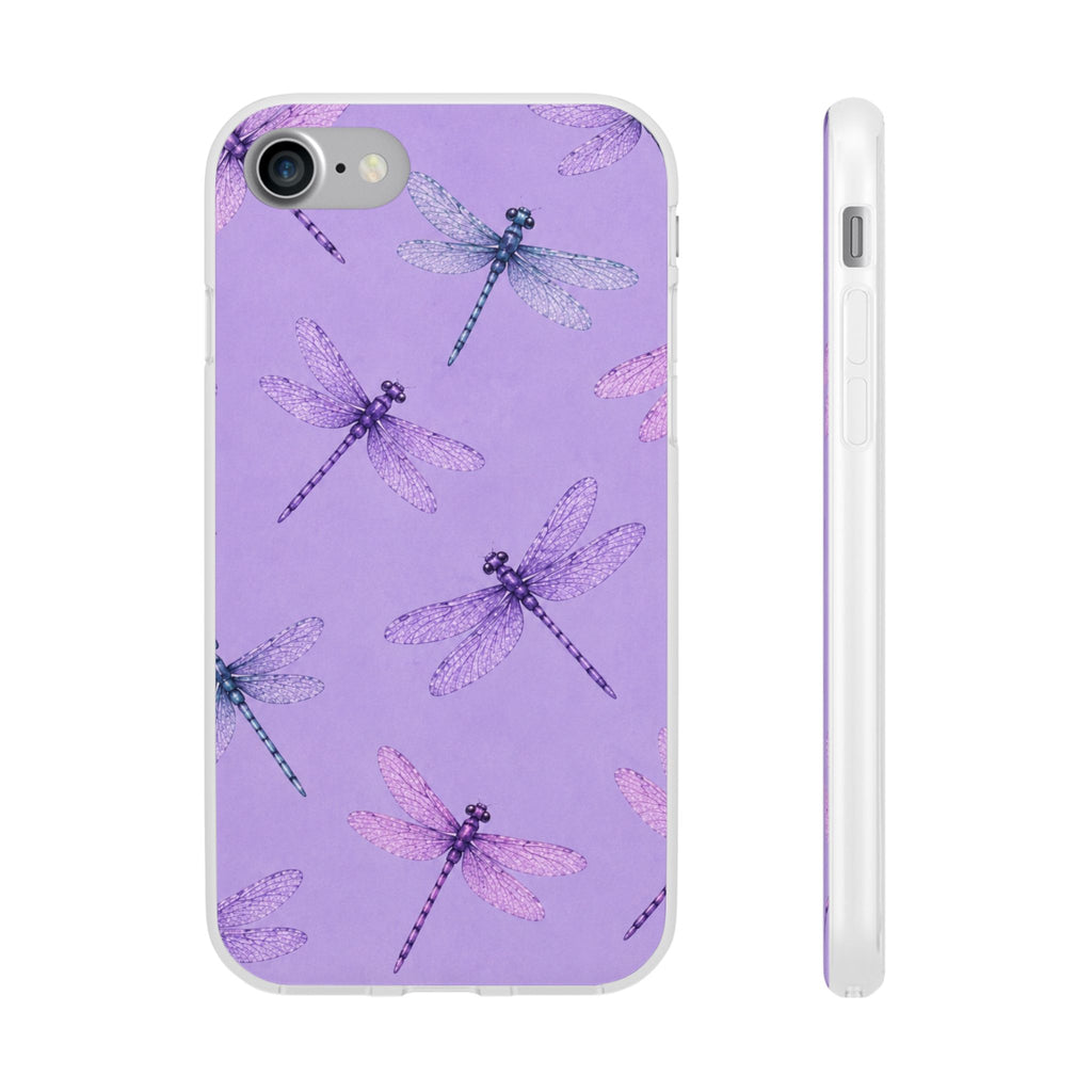 Lavender Dragonfly Dreams-Flexi iPhone & Samsung Phone Case