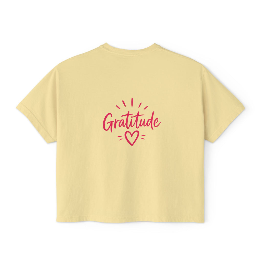 Gratitude - Boxy Tee
