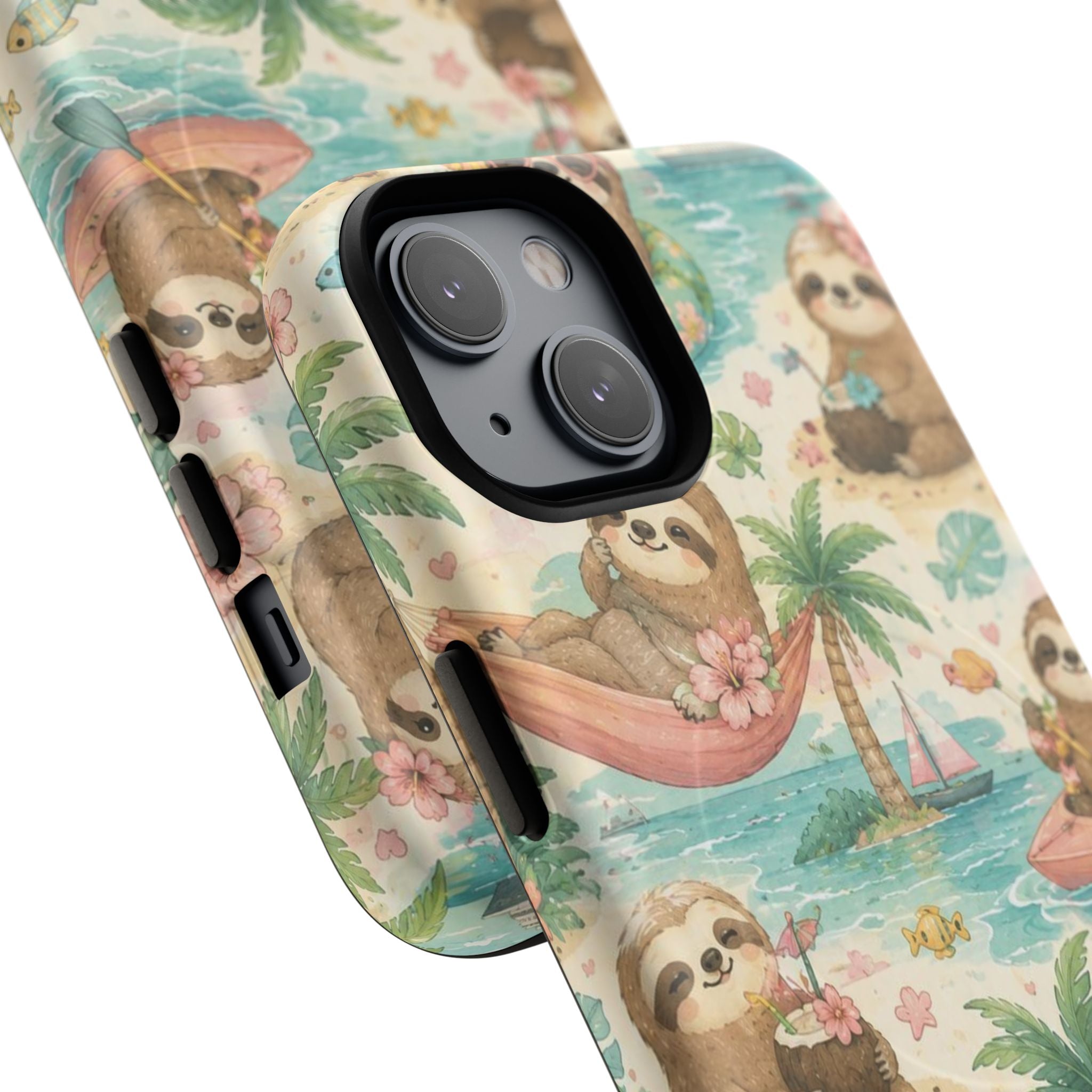 Hangin' In There, Babe- Tough Magnetic Phone Case