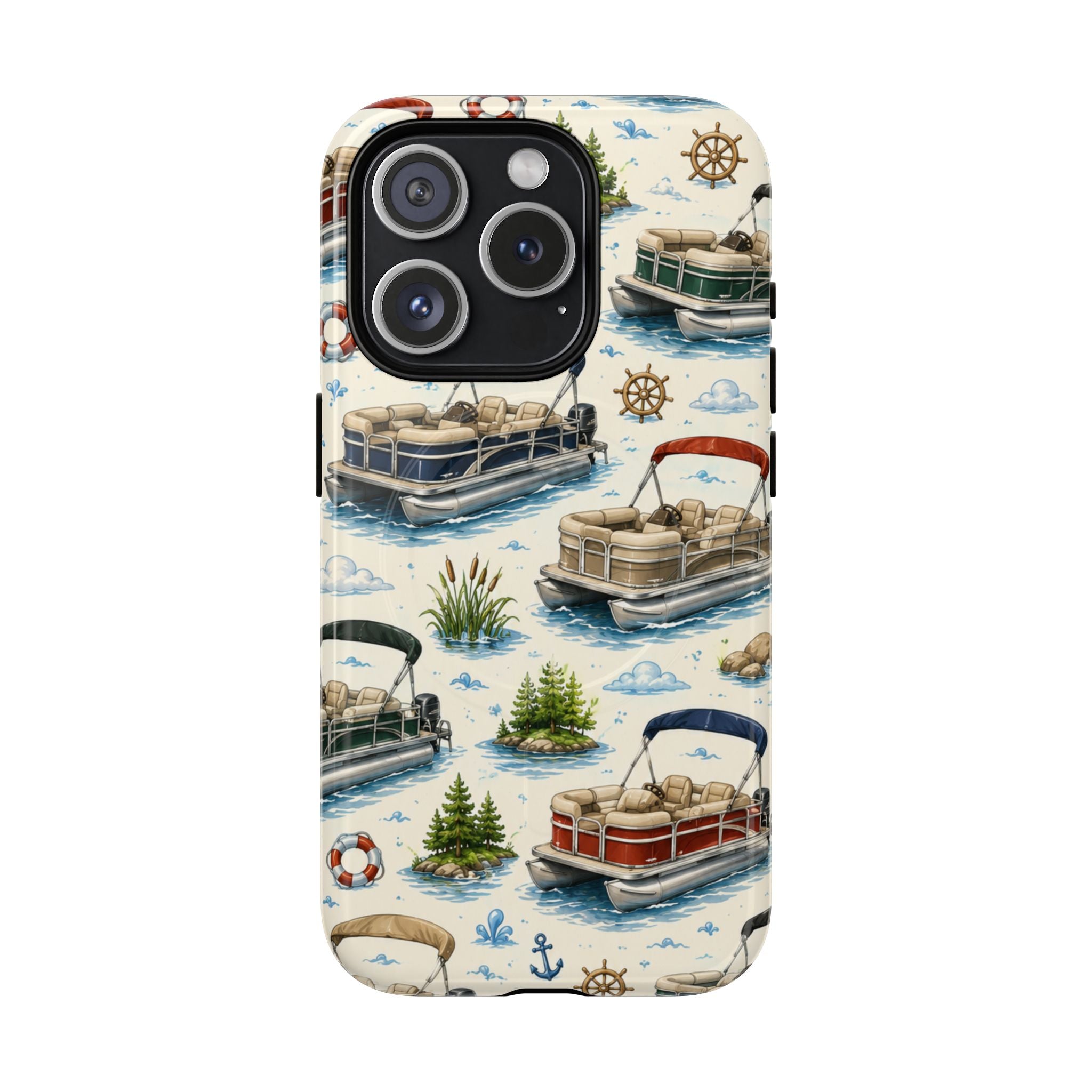 The Pontoon Cabana Club- Tough Magnetic Phone Case
