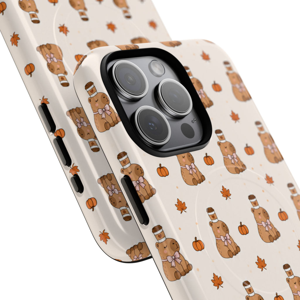 Pumpkin Patch Capy – Tough Magnetic Phone Case