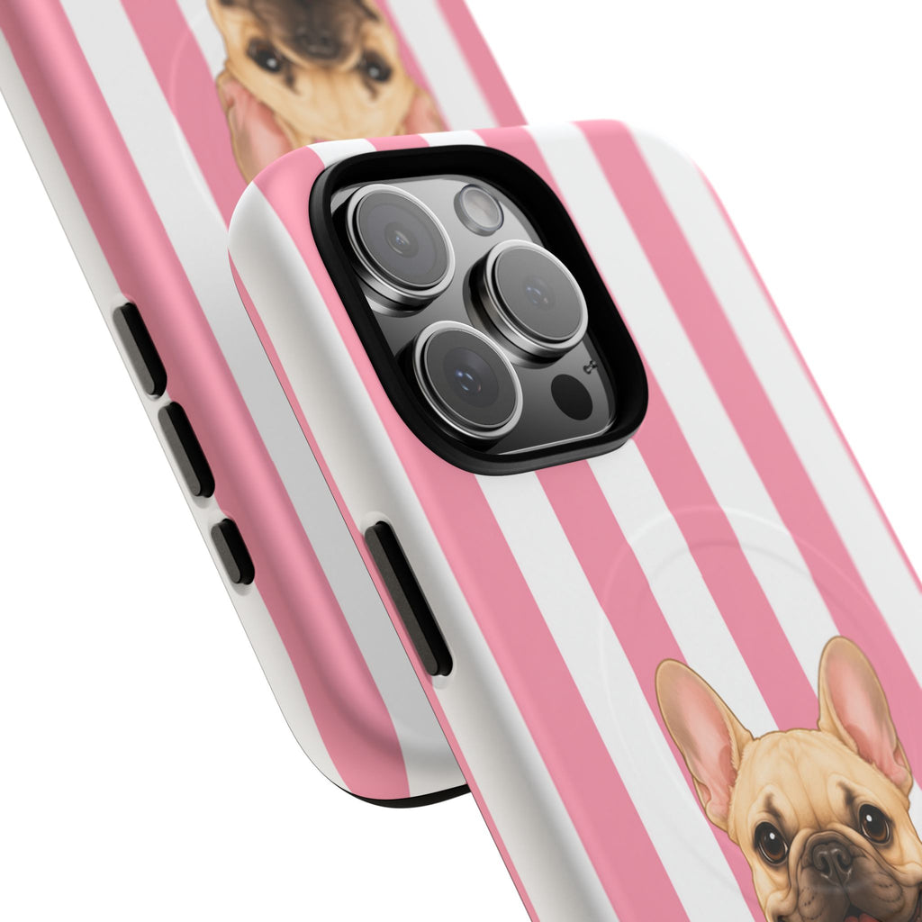 Ooh La La , Cabana Frenchie- Tough Magnetic Phone Case