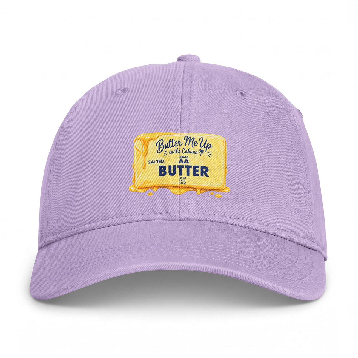 Butter Me Up In The Cabana — Coastal Washed Baseball Hat