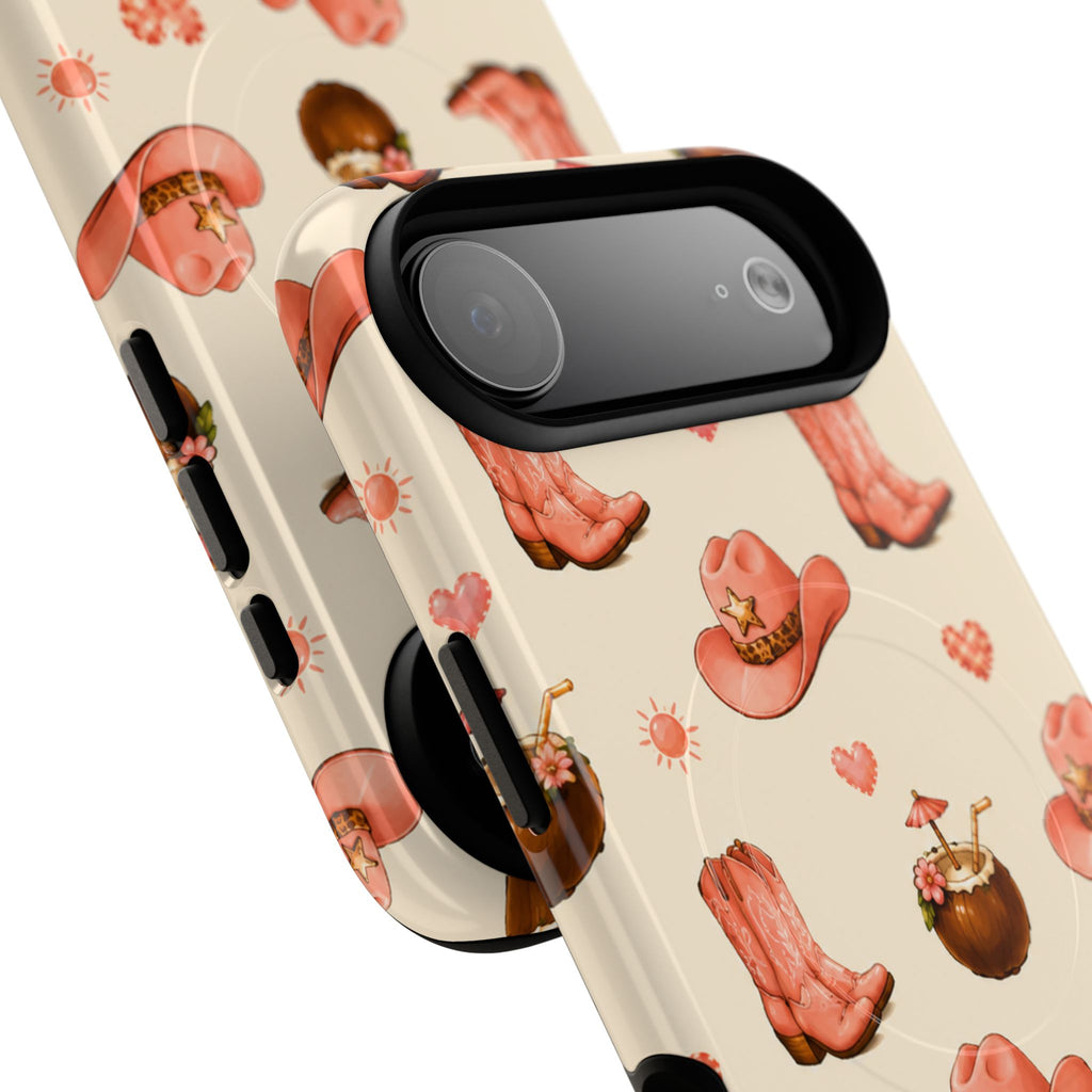Boots in the Cabana- Tough Magnetic Phone Case