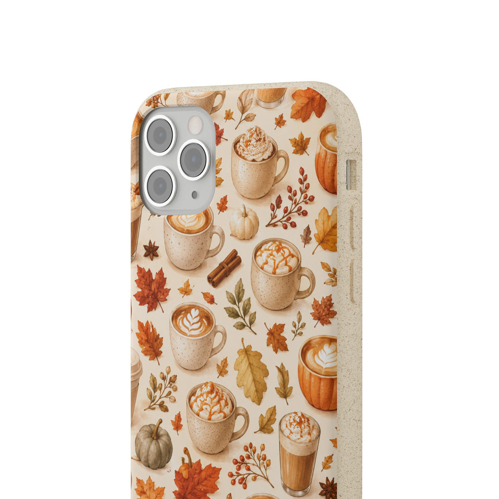 Fall in Love Latte- Eco-Friendly Biodegradable Phone Case