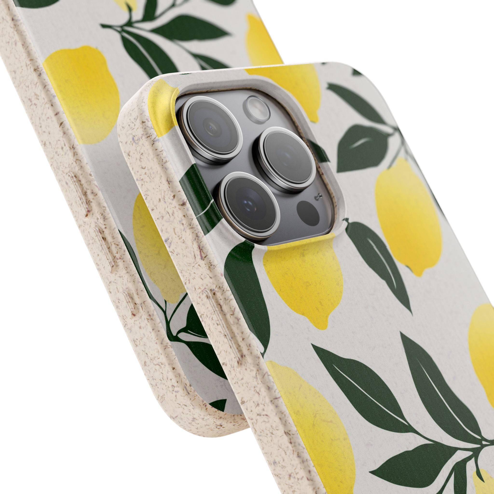 Lemon Escape - Eco-Friendly Biodegradable Phone Case