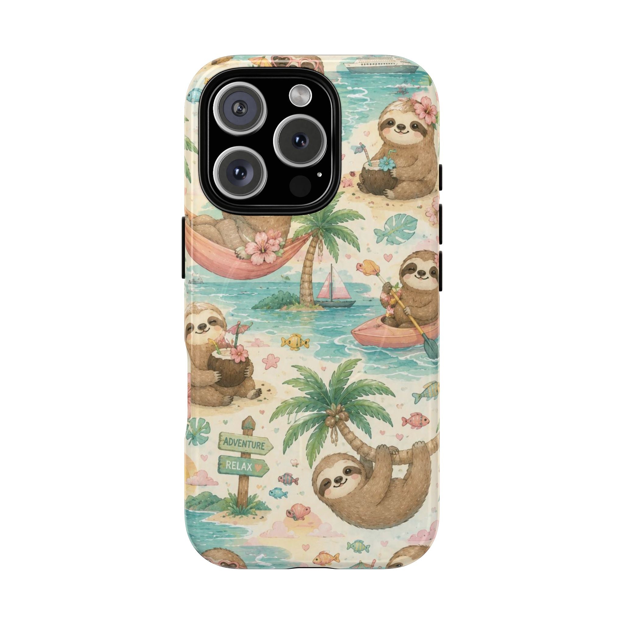 Hangin' In There, Babe- Tough Magnetic Phone Case
