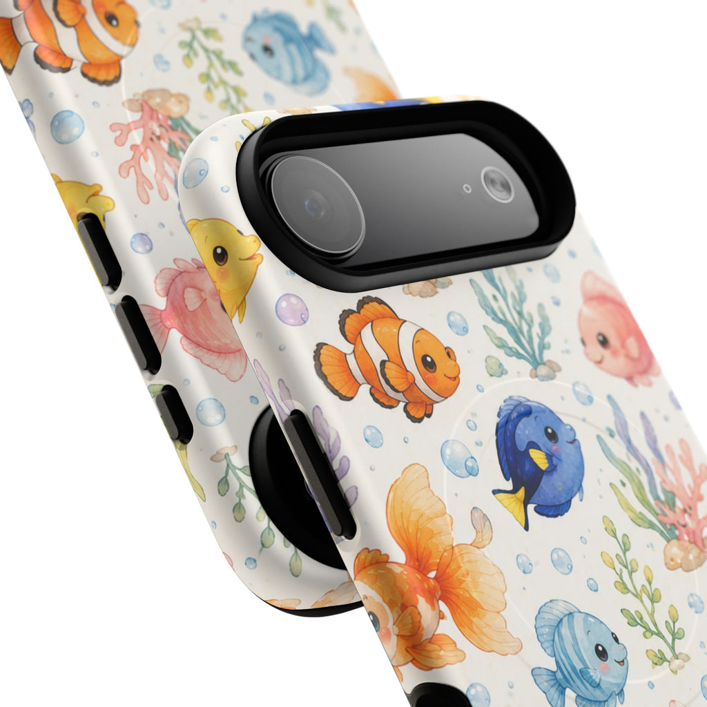 Paradise Has Fins- Tough Magnetic Phone Case