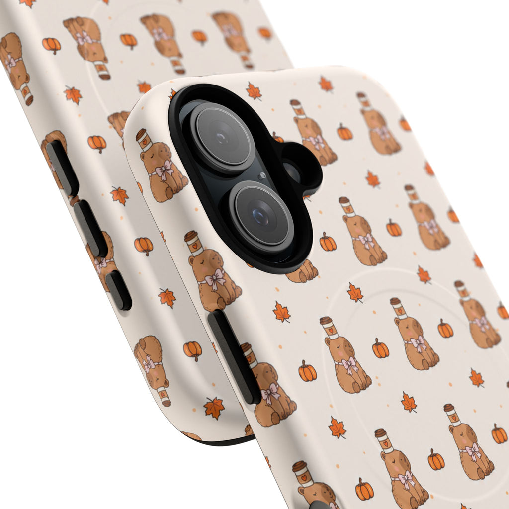 Pumpkin Patch Capy – Tough Magnetic Phone Case