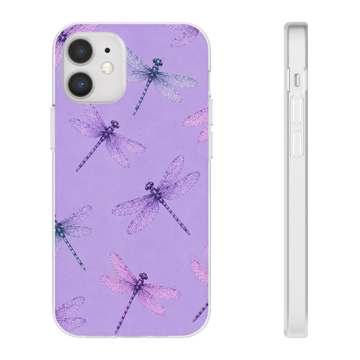 Lavender Dragonfly Dreams-Flexi iPhone & Samsung Phone Case