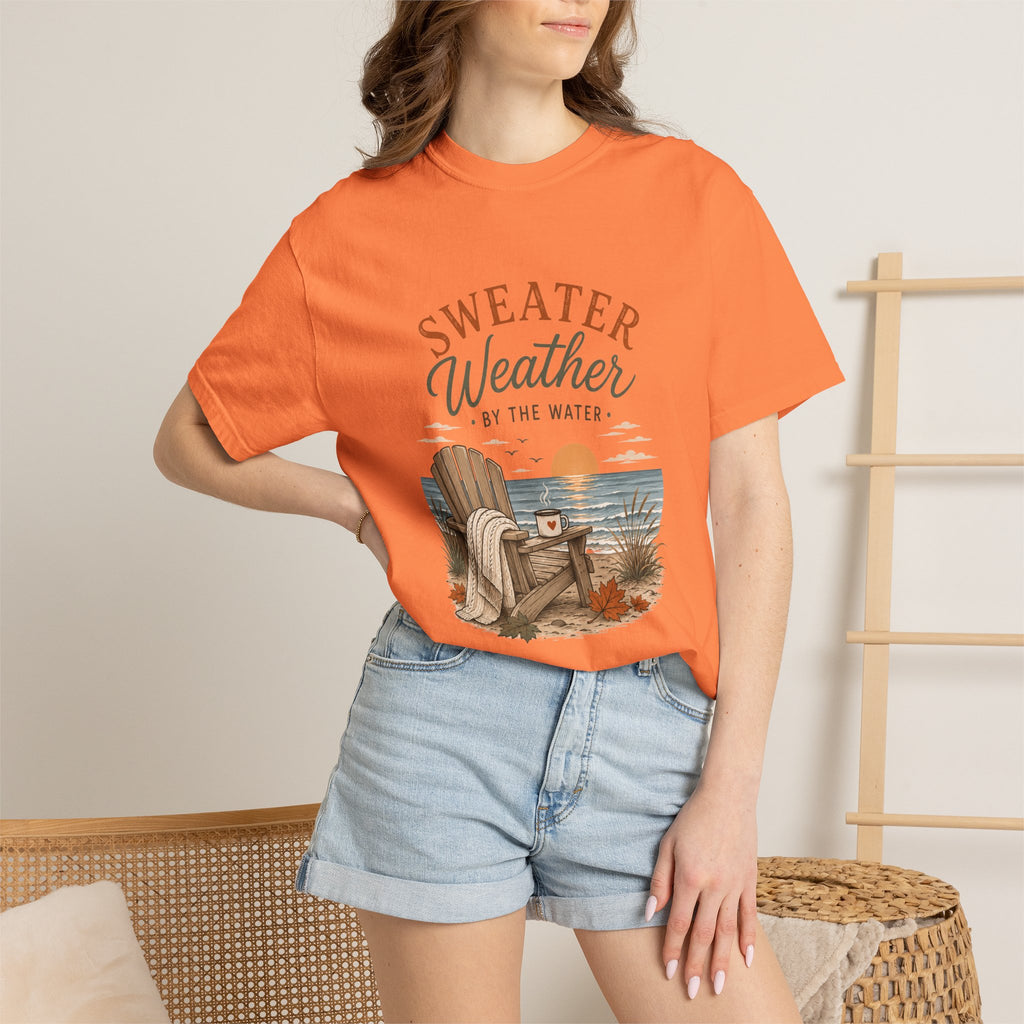 Sweater Weather by the Water – Comfort Colors® Tee