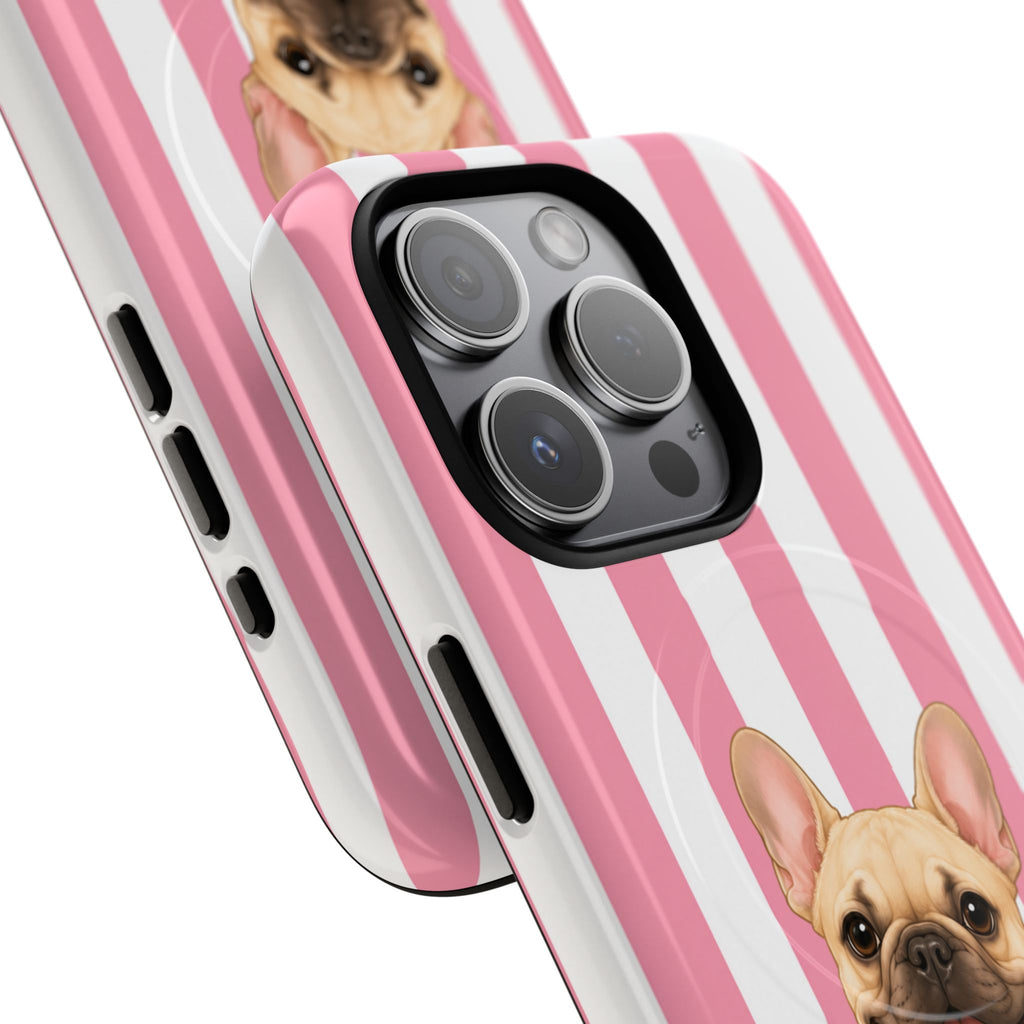Ooh La La , Cabana Frenchie- Tough Magnetic Phone Case