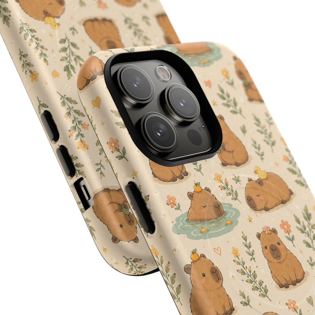 Beach Please, I'm a Capy -Tough Magnetic Phone Case