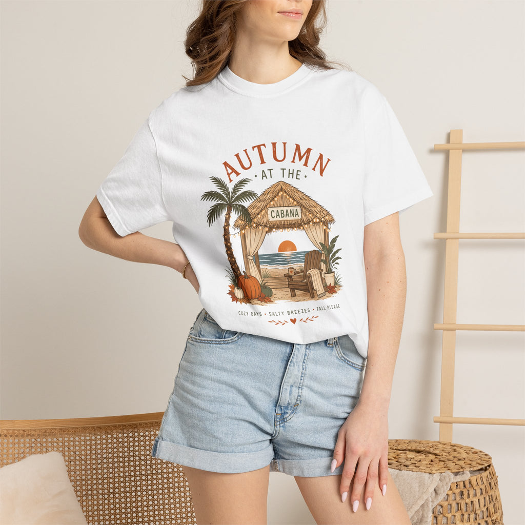 Autumn at the Cabana – Comfort Colors® Tee