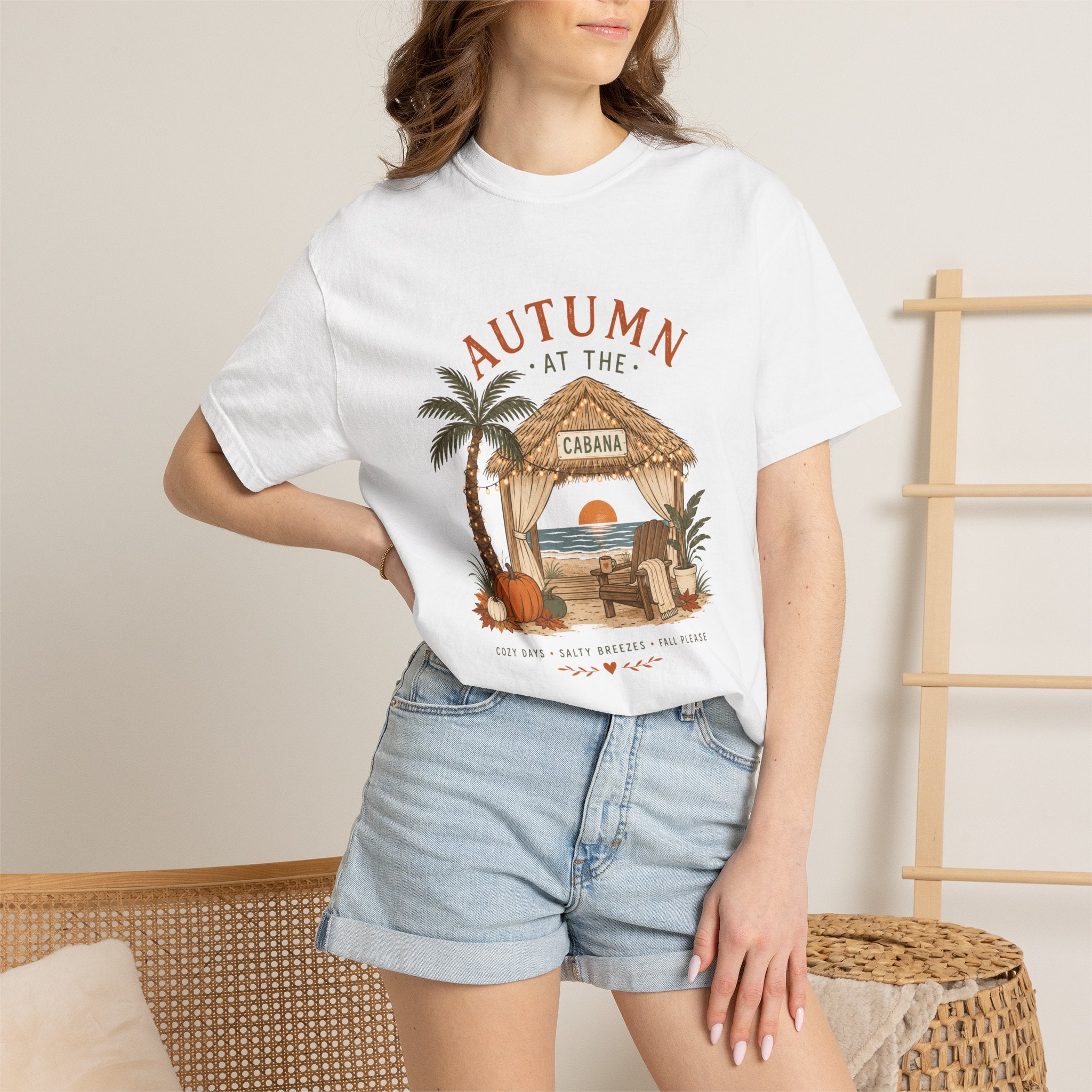 Autumn at the Cabana – Comfort Colors® Tee