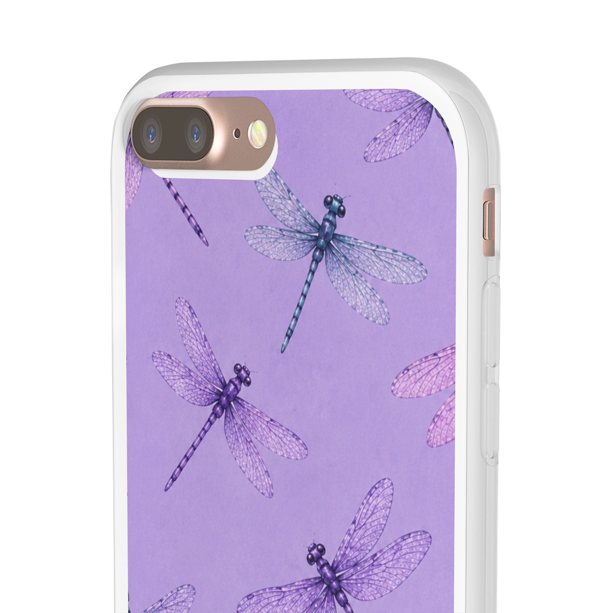 Lavender Dragonfly Dreams-Flexi iPhone & Samsung Phone Case