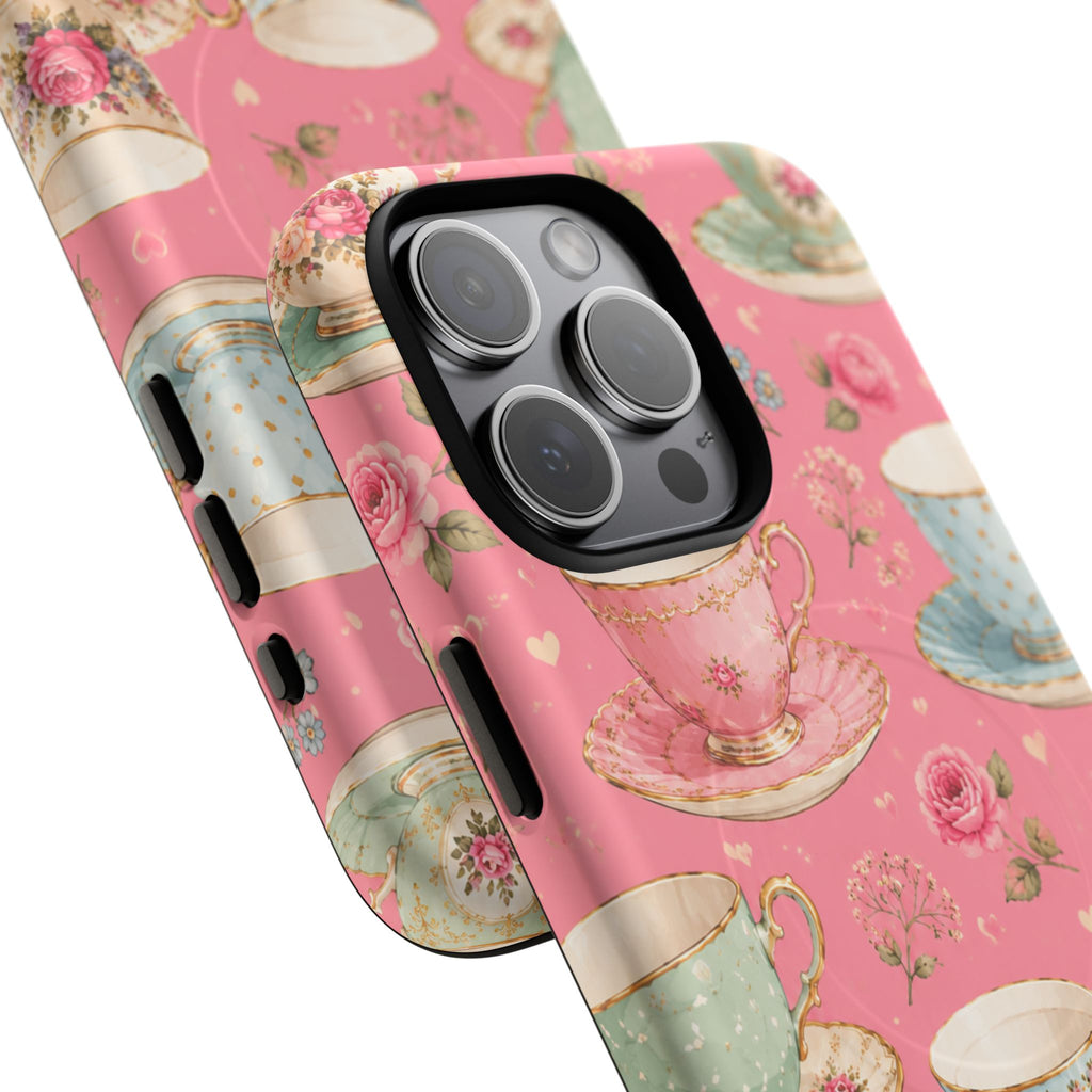 Tea Party in the Cabana- Tough Magnetic Phone Case