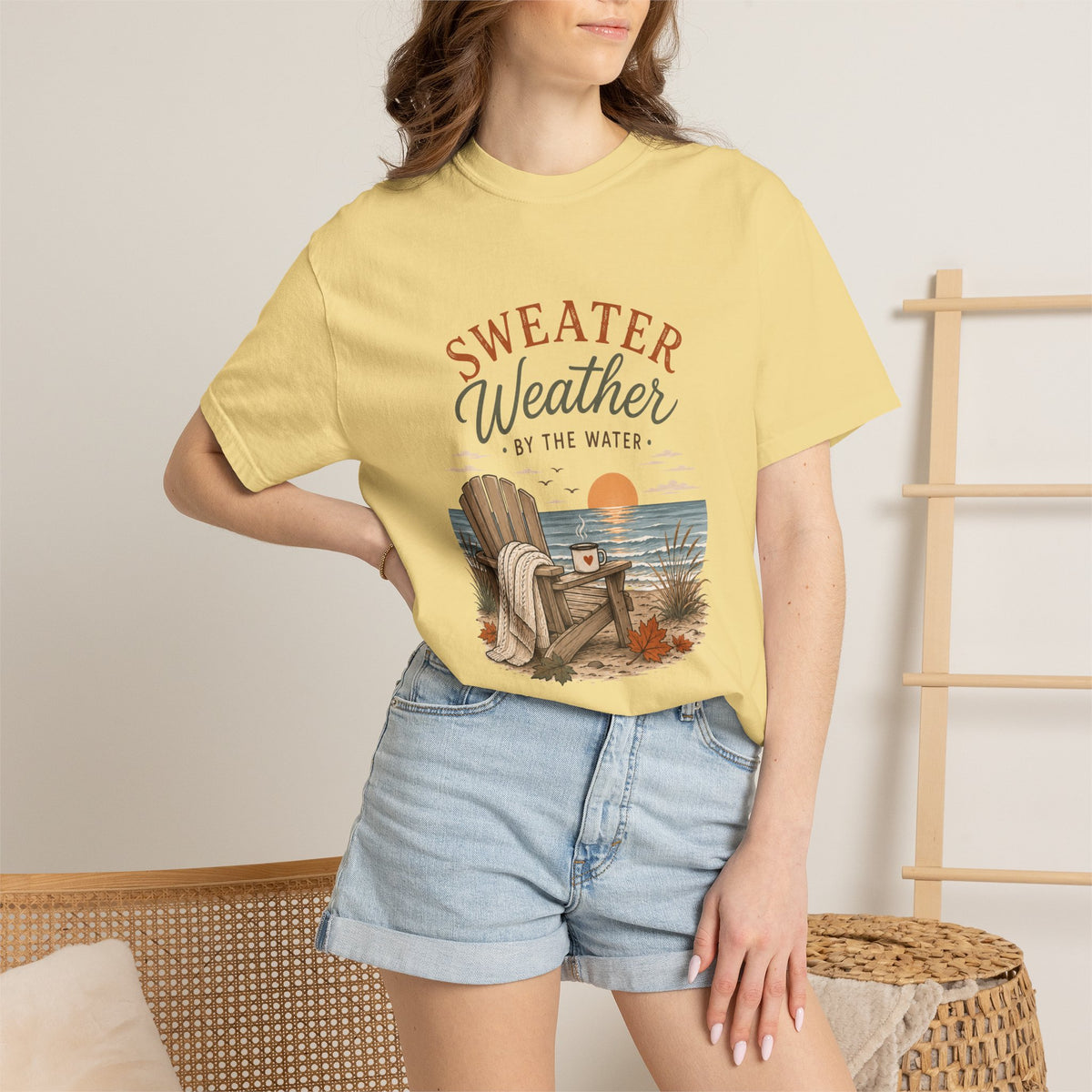 Sweater Weather by the Water – Comfort Colors® Tee