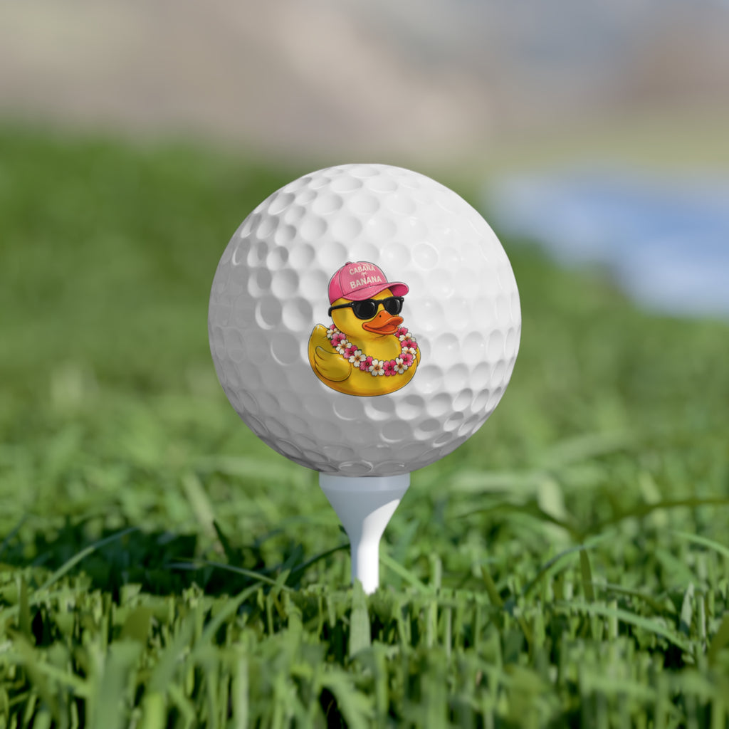 Cabana Duck-Golf Balls, 6pcs