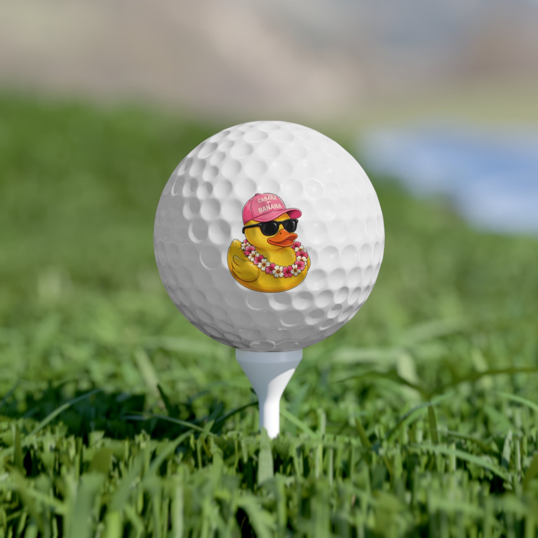 Cabana Duck-Golf Balls, 6pcs