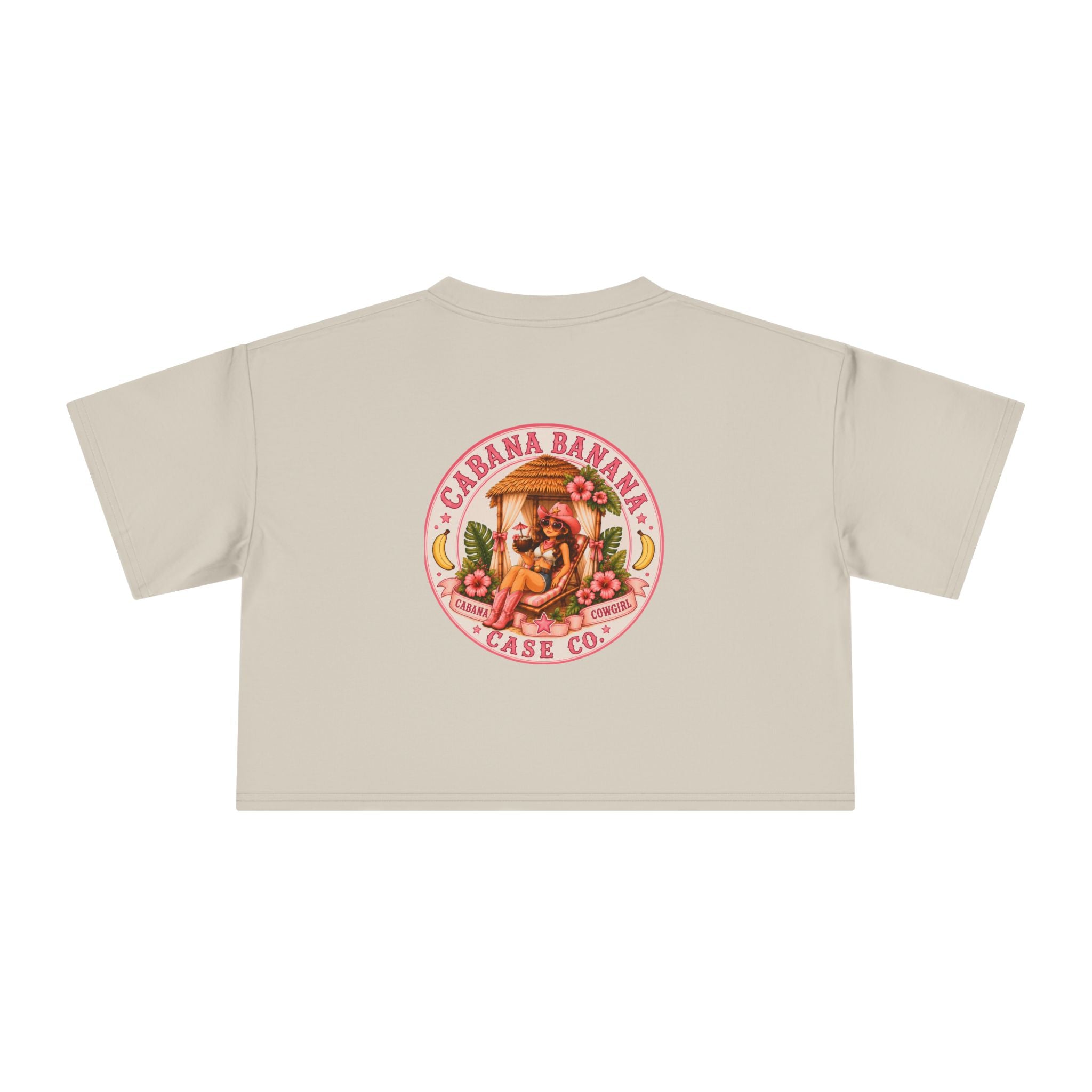 Cabana Cowgirl Crop Tee