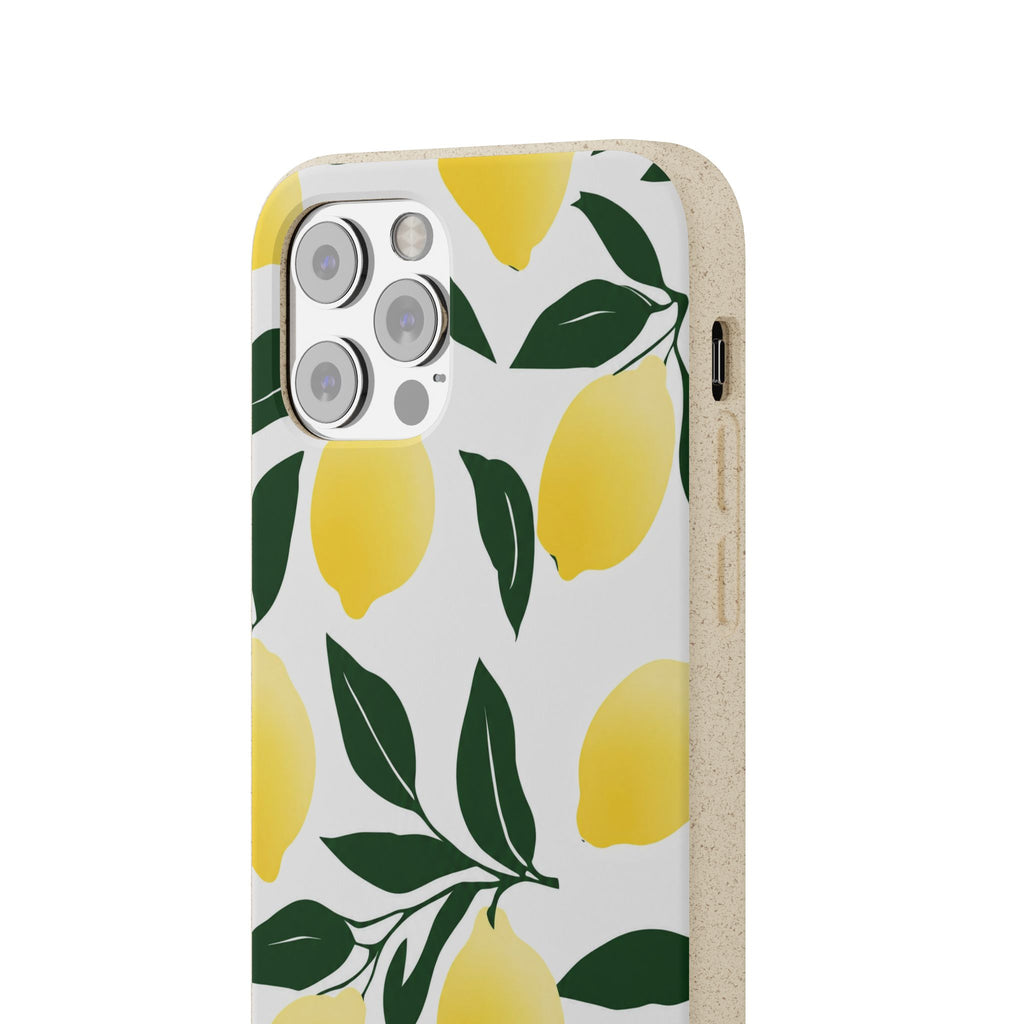 Lemon Escape - Eco-Friendly Biodegradable Phone Case