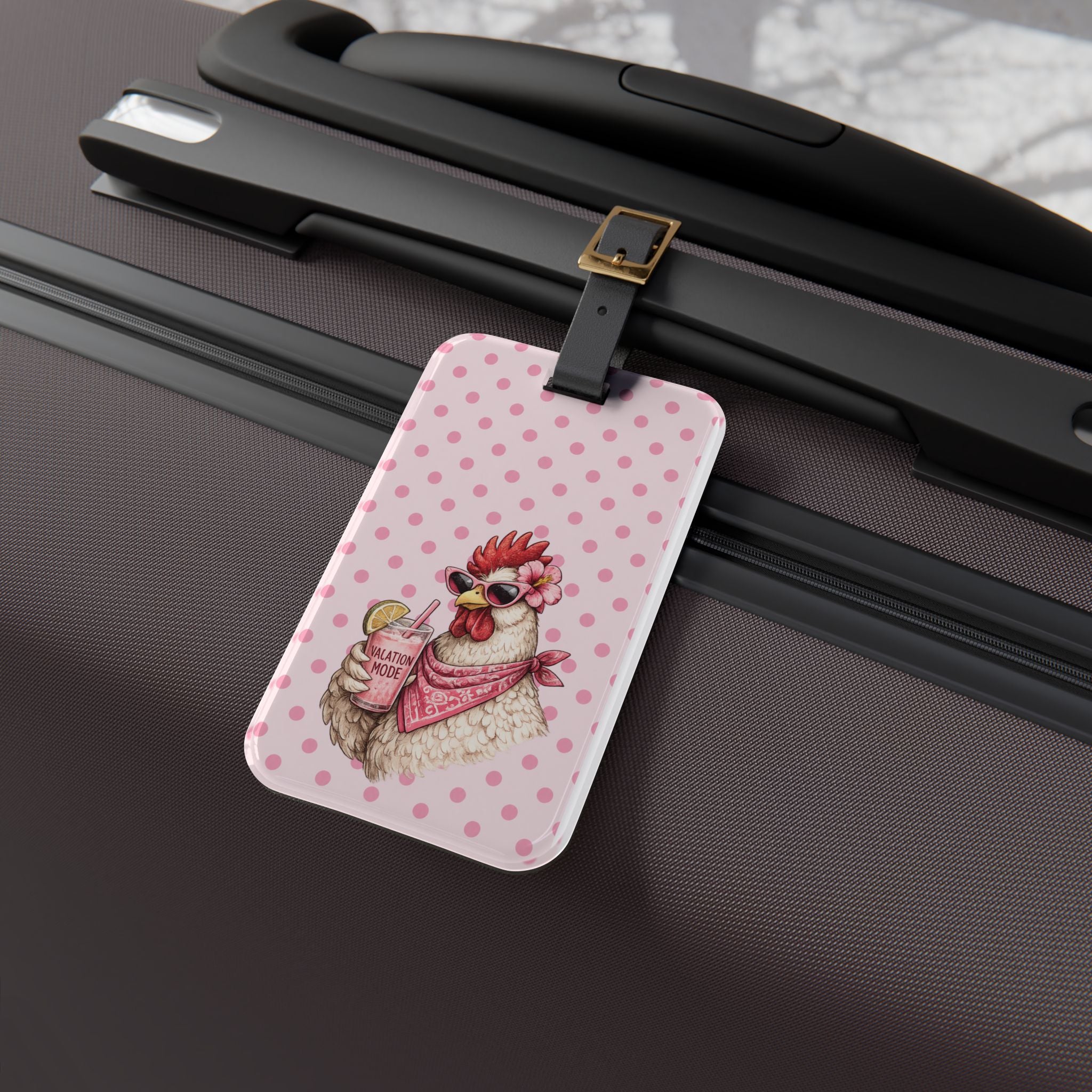 Key West Polka Party- Luggage Tag