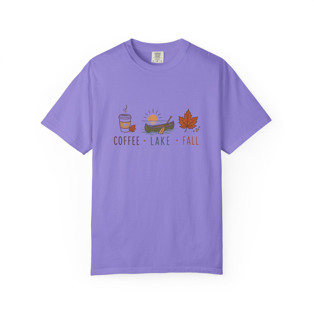 Coffee • Lake • Fall –T-Shirt